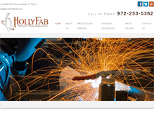 Tablet Screenshot of hollyfab.com